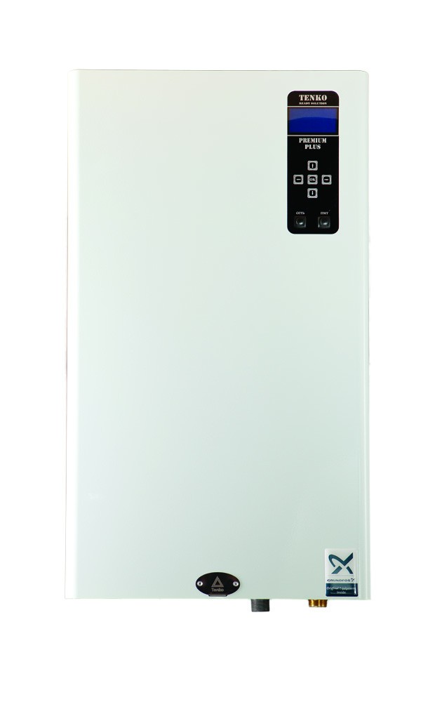 Электрический котел Tenko Премиум Плюс 9 кВт 380В (с насосом Grundfos и расширительным баком)