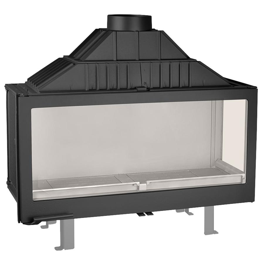 Топка Liseo Castiron LCI 11 GFR (стекло справа)