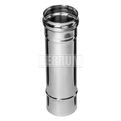 Дымоход 0,25м FERRUM (430/0,8 мм) ф110