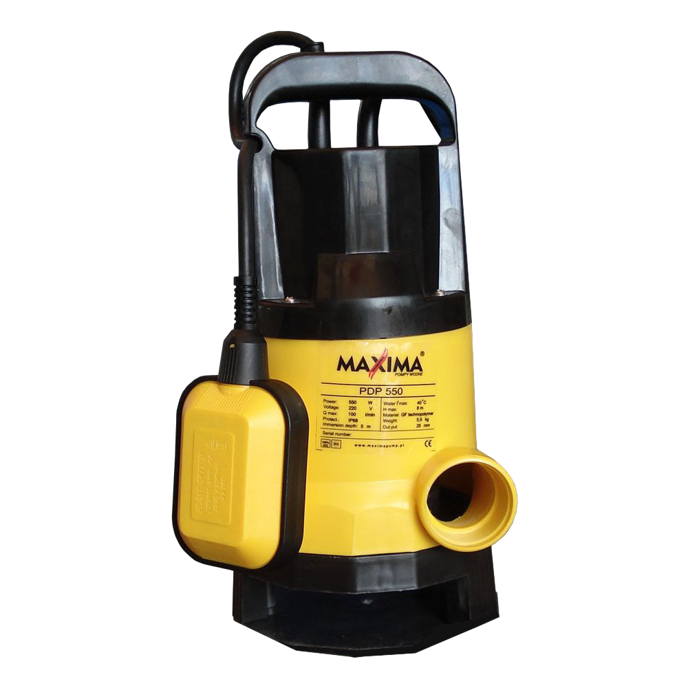 Насос дренажный MAXIMA PDP 550