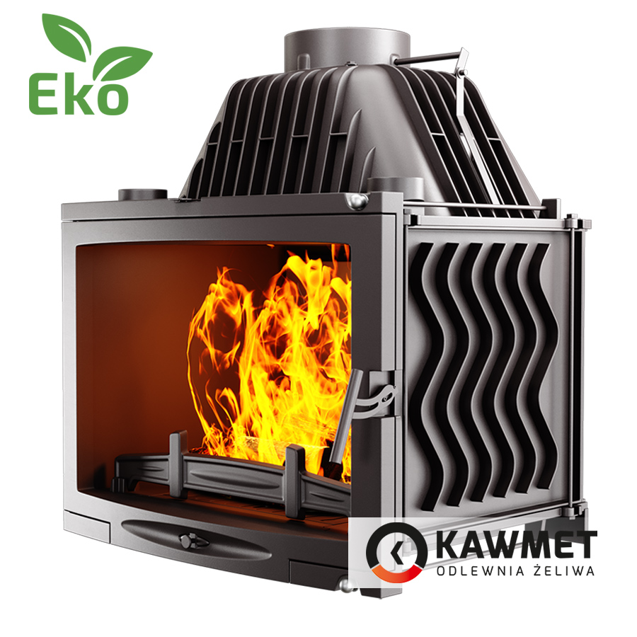 Каминная топка KawMet W17 16.1 кВт Panorama Eko